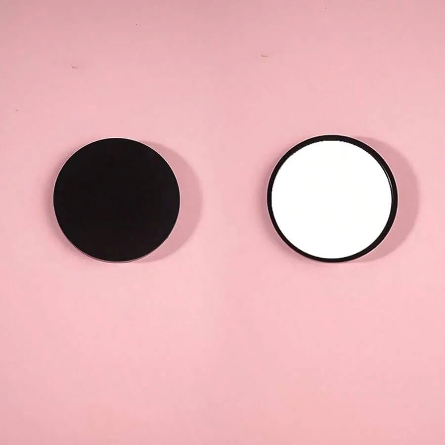 Round HD Small Mirror – Portable Makeup Mirror (Compact Travel Mirror)