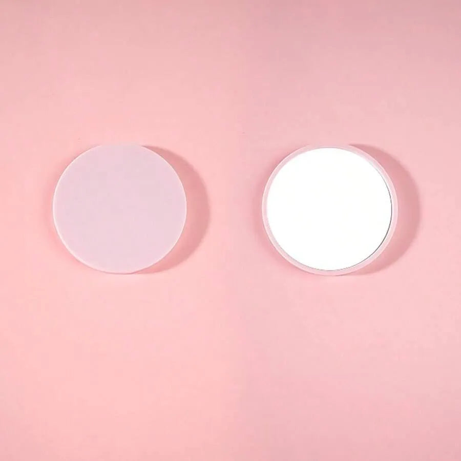 Round HD Small Mirror – Portable Makeup Mirror (Compact Travel Mirror)